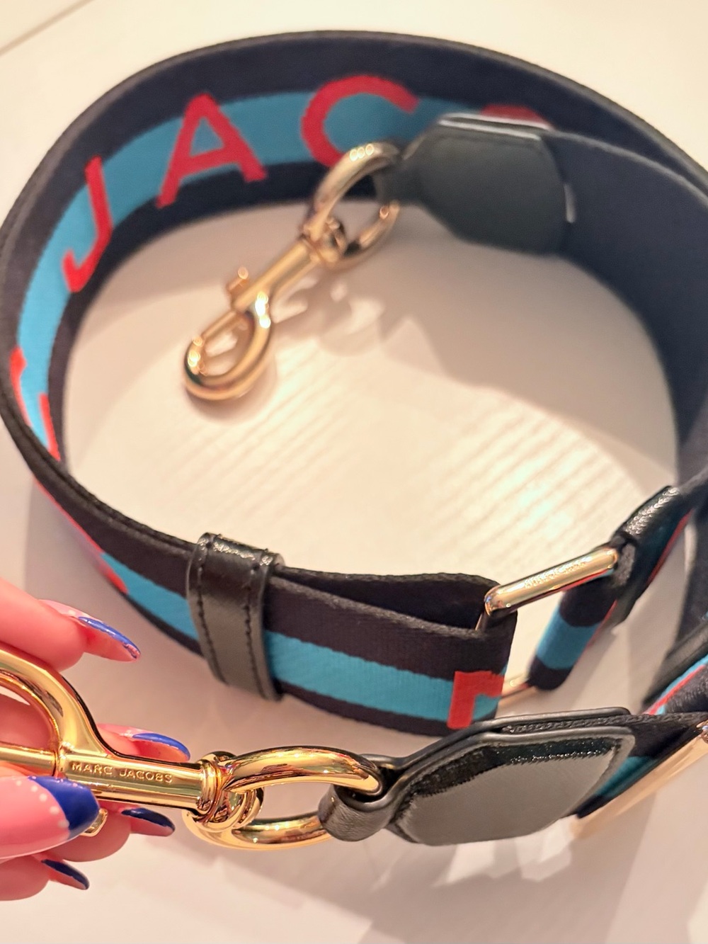 Marc Jacobs Logo Strap for Tote Bag